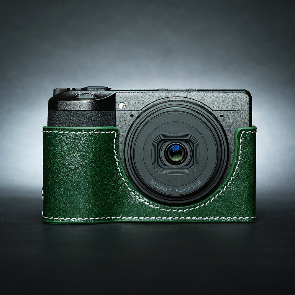 手工牛皮 Ricoh理光GR3皮套GR3X相机包GRiii GR3代手柄真皮保护套