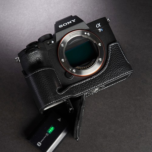 真皮索尼A7M5A7M4R5相机包皮套