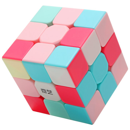 奇艺霓虹色2阶3枫叶马卡龙三阶