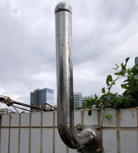 地面波数字接收苍蝇拍天线架鱼骨天线八木天线监控专用固定L支架