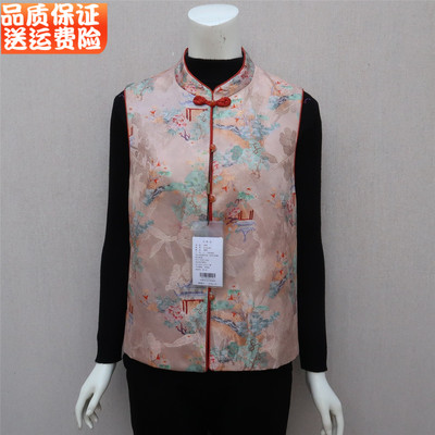 妈妈装大码马甲老年人女秋装坎肩