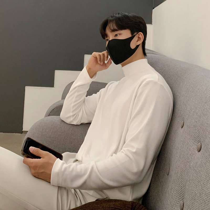 碧舍长袖加厚青年T恤百搭加绒