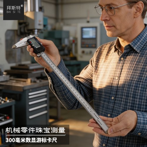 不锈钢大屏数显卡尺300mm