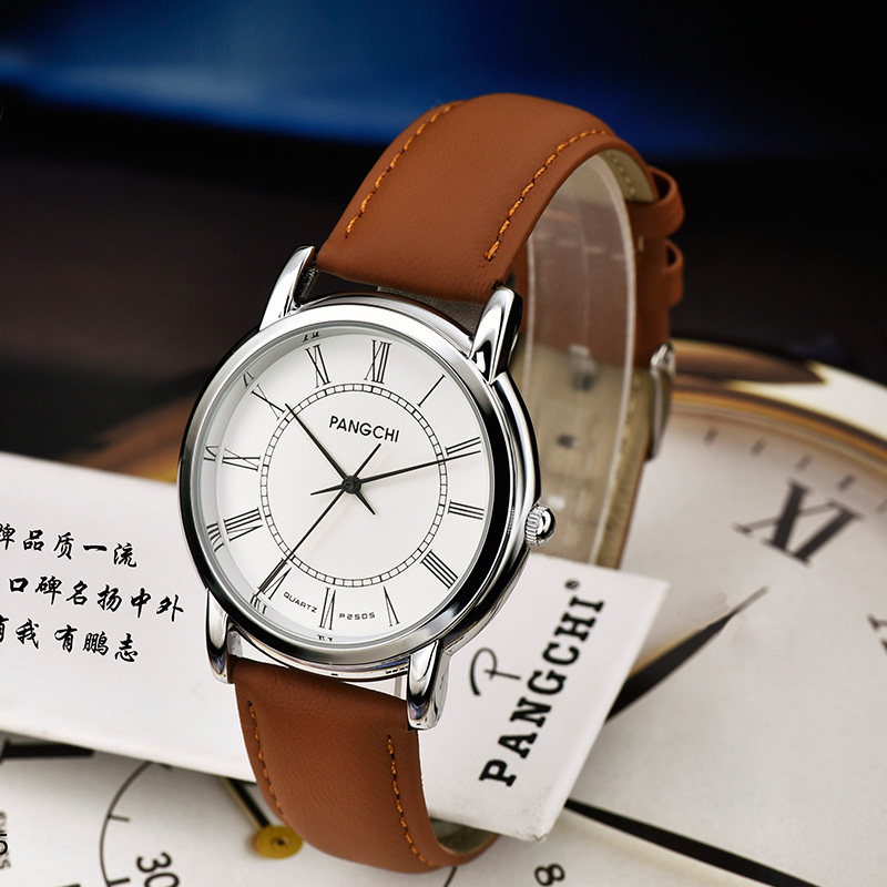 新款女简约男表石英表女士手表