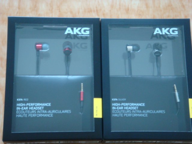 AKG/爱科技 K374耳塞耳机k375 k376入耳式发烧重低音耳麦全密封