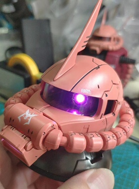 扎古头 可动眼 触摸/遥控/语音方案可充电加灯材料 不含模型 现货