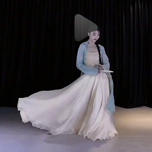 叠舞倾城 舞月同款古典舞演出服女飘逸练功服民族舞表演出服装