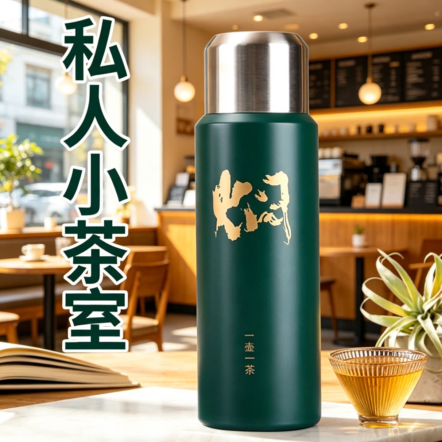 焖泡杯316不锈钢老白茶专用大