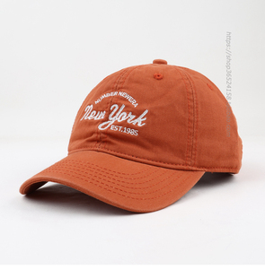 2023新款 休闲刺绣字母棒球帽子男女款 鸭舌帽显脸小 宽沿时尚 软