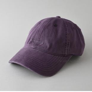 简约休闲百搭鸭舌帽 时尚 韩版 软顶字母刺绣纯色棒球帽男女情侣款