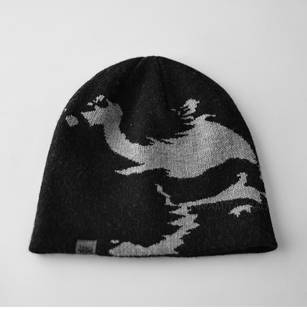 美式潮牌冷帽男女款时尚酷帅户外骑行滑雪百搭单品保暖护耳针织帽