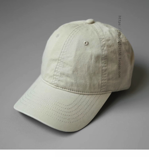 韩版 日系精梳棉光板简约软顶棒球帽男女青年街头休闲百搭遮阳防晒