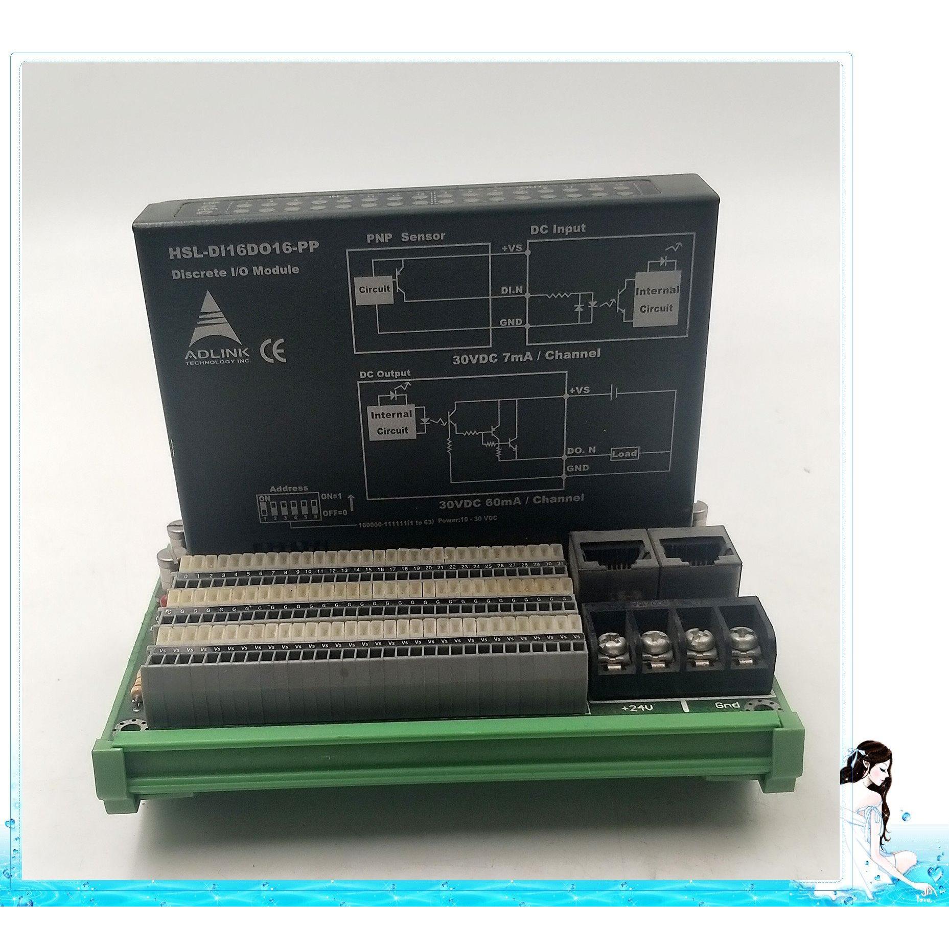 议价凌华HSL-DI16DO16-PP+HSL-TB32-M VER.A2一套550