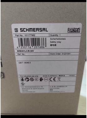 议价施迈赛施迈赛安全继电器 SRB301LC-24V 101163475 SRB301MC-2