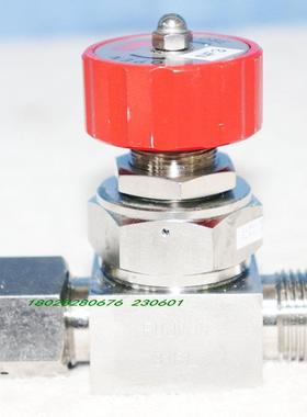 议价  FUND-71G-12.7 手动隔膜阀 1/2 VCR 公头