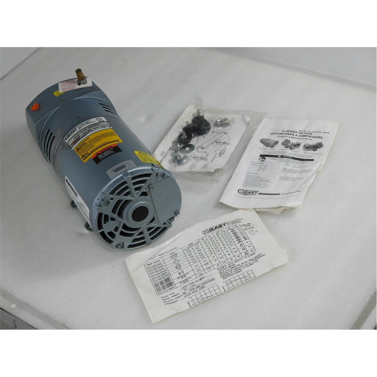 议价GAST真空泵0523-V4-Q21DX 82R642-P112B-H302CX 3HBE-31T-M30