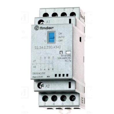 议价FINDER模块化接触器22.34.0.024.4340