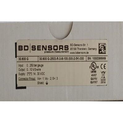 议价BD SENSORS压力变送器30.600 G-2503-R-3-8-100-300-2-1-000