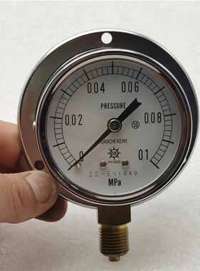 议价A014DAIICHI KEIKI计器压力表0-0.1Mpa 22-E51080 PRESSURE