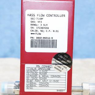 3SLM NF3 AMAT 议价A025STEC 06512 7340M 3030 R气体流量 SEC