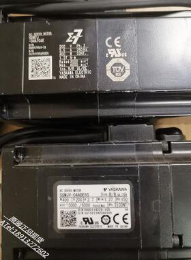 议价安川伺服电机SGMJV-01ADE6S/04ADE6S SGM7J-04AFC6S/04A7C6E