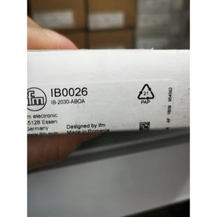 议价IFM易福门传器IB0026