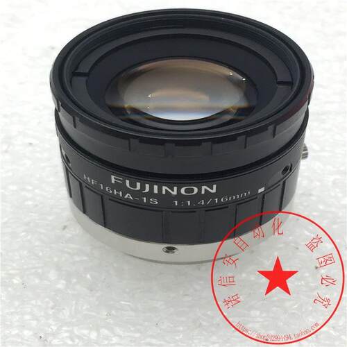 议价能HF16HA-1S 1:1.4两百万像素16mm广角定焦低畸变工业镜