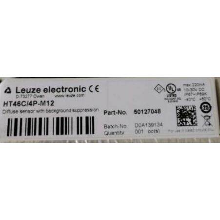 议价劳易测LEUZE光电传器HT46C/4P-M12
