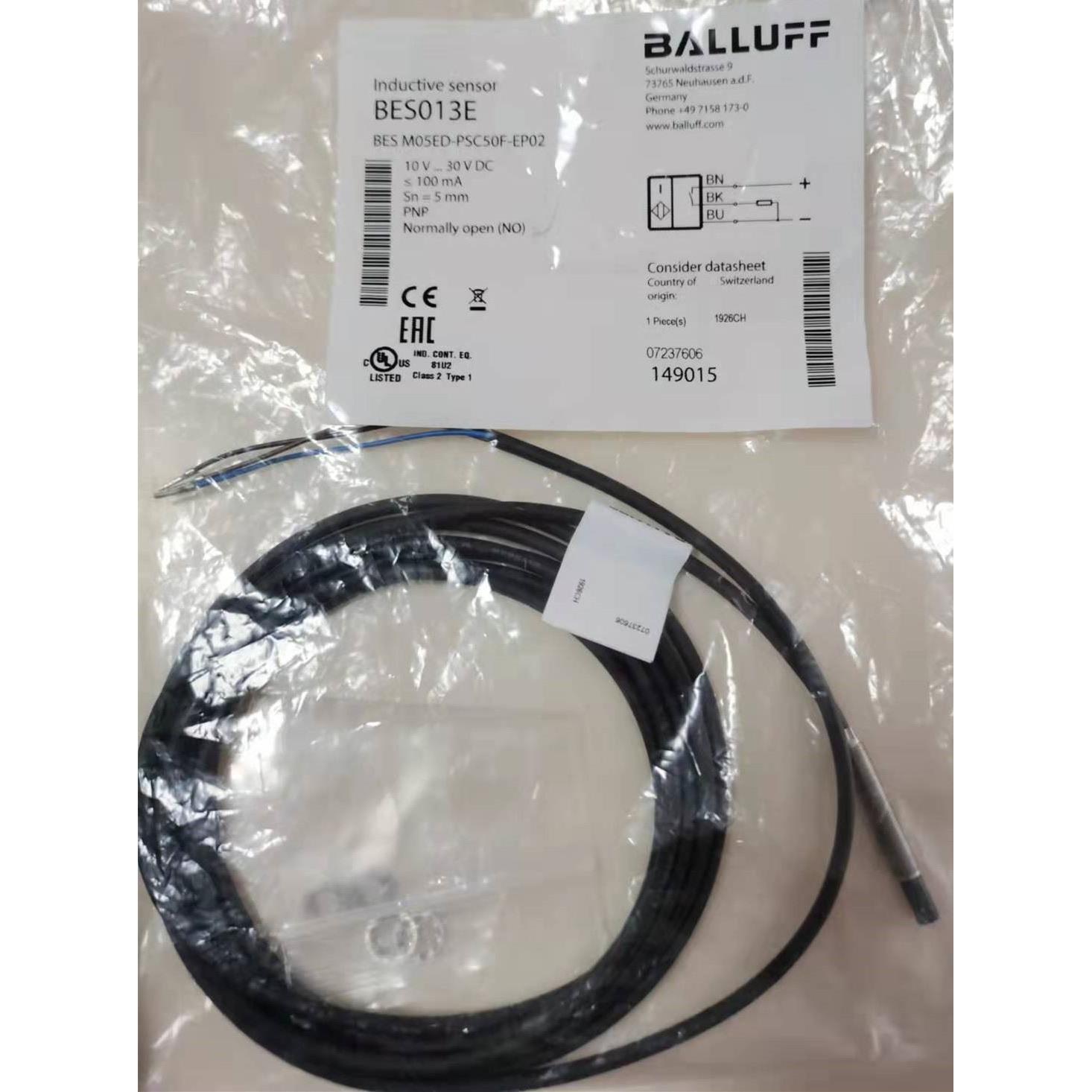 议价BALLUFF BES013E BES M05ED-PSC50F-EP02 巴鲁夫小型精密传器