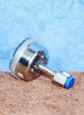 议价A025WIKA油压力表316L VIM/VAR -30~160PSI SWAGEL 1/4 F