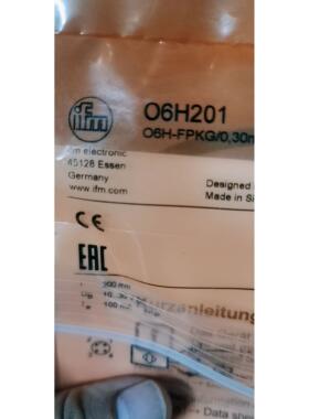 议价IFM易福门传器O6H201 O6H200 06H200 06H201