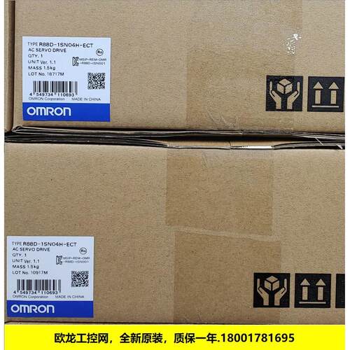 议价R88D-1SN06F-ECT伺服驱动器1SN系 封