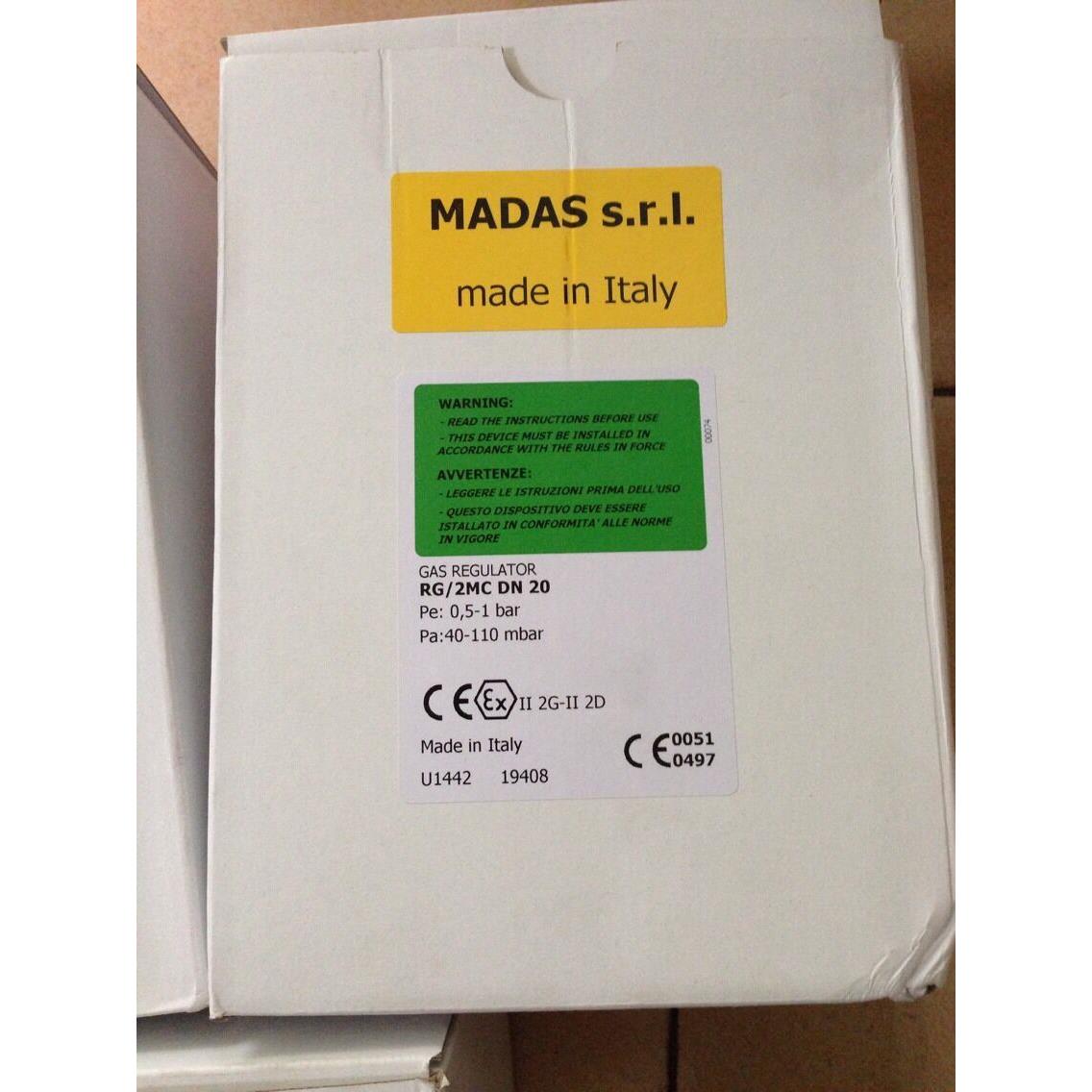 议价MADAS马达斯减压阀RG/2CM DN20,RG/2MC DN25，DN15