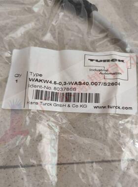 议价 TURCK 品名 电缆 WAKW4.5-0,3-WAS40.007/S2604