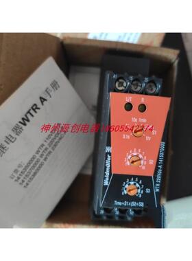 议价Weidmuller 魏德米勒时间继电器 1415350000 WTR 110VD-A