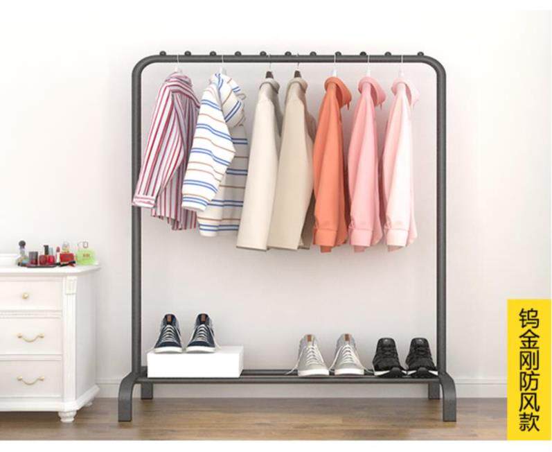 洗衣店黑色衣架落地小型商场多用晾衣杆单杠晾衣架单个内衣店地摊|ruв категории жилой мебели, рама тип, вешалка - от Buy2taobao.com для оказания профессиональной услуги покупки агента Taobao