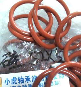 52*5 52X5 弹性好耐高温红色硅胶O型密封圈外径52内径42线径5毫米