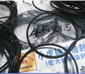 45*1.5 45X1.5 黑色丁青橡胶O型密封圈外径45内径42线径1.5毫米