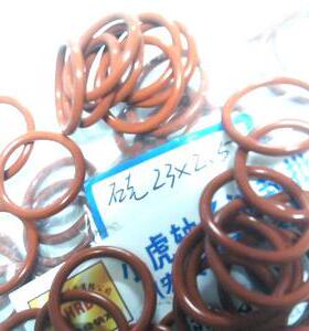 23*2.5 23X2.5 耐腐蚀红色硅胶O型密封圈外径23内径18线径2.5毫米