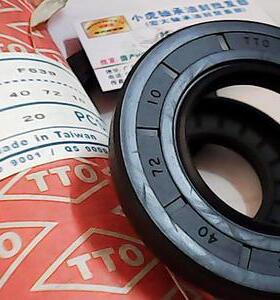 TC 40X72X10 40*72*10 F639 台湾TTO骨架油封内径40外72高10毫米