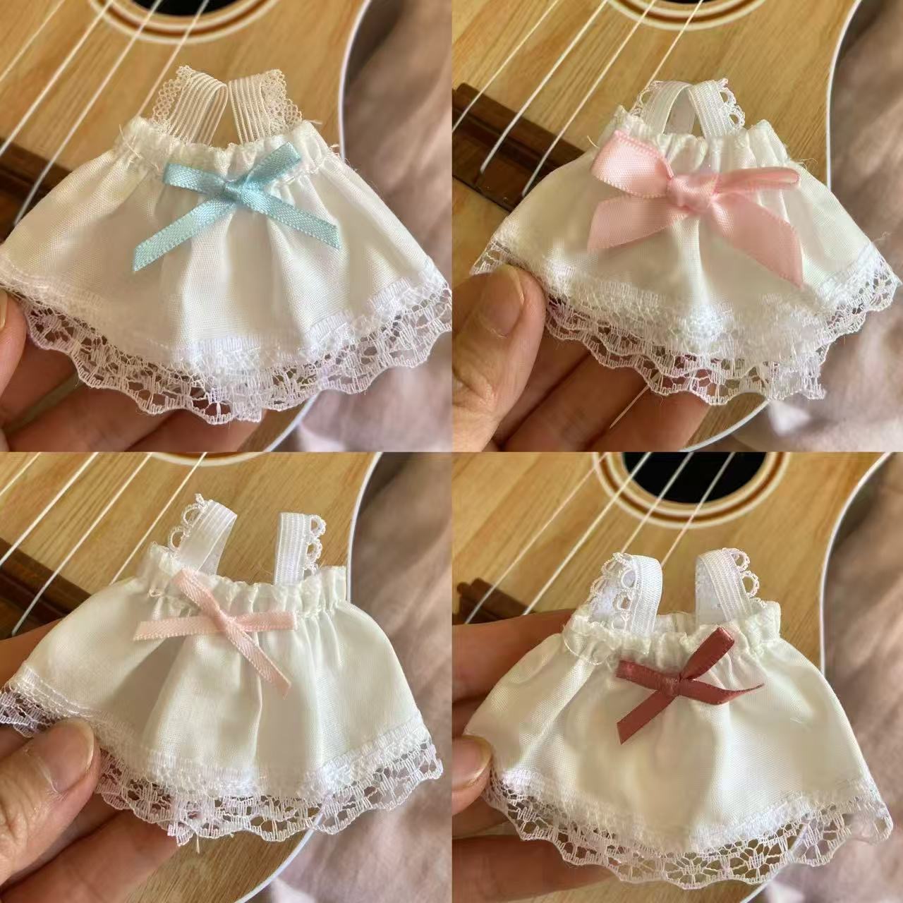 换装公仔娃衣10花苞裤棉花娃娃公仔裙子可爱迷你碎花裙diy