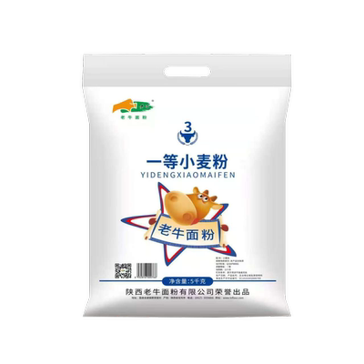 关中小麦老牛面粉一等小麦粉
