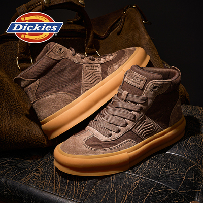 Dickies高帮德训鞋冬季男鞋板鞋