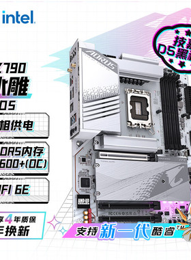 Gigabyte/技嘉Z790M AORUSELITE AX ICE电脑游戏办公主板支持DDR5