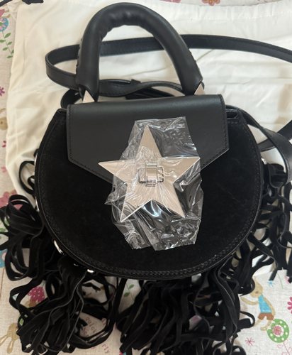 清仓大优惠  SALAR Milano Carol 米兰设计师品牌 黑色 包 Olivia