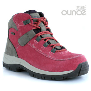 OUNCE遨游仕 C1N 女士中帮徒步鞋 防水透气轻便登山鞋户外旅行鞋