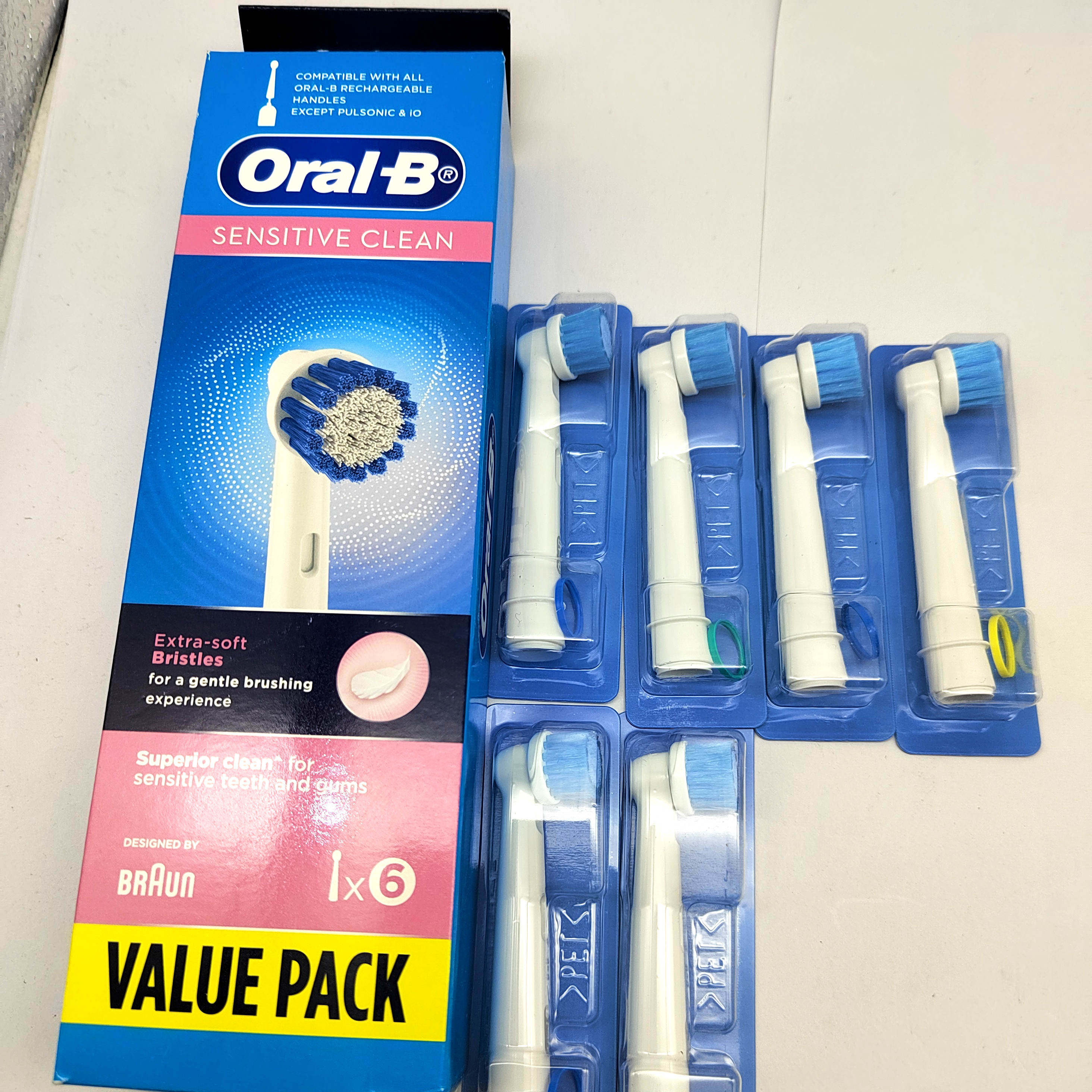 博朗欧乐B 电动牙刷头替换 OC20 3709 3757 3728 3738 D19 3744