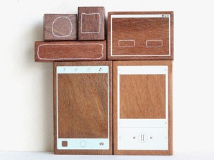 Jieyanow边框胶卷相机木印章 ins风对话框马来复古Frames II