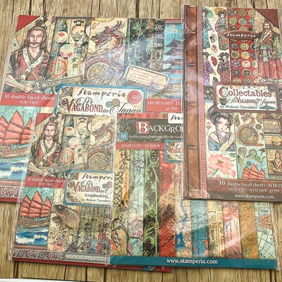 stamperia日本经典纸本