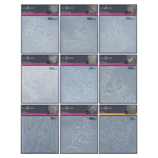 Altenew塑料压花模板 凹凸板印夹纹理夹立体Embossing Folder11